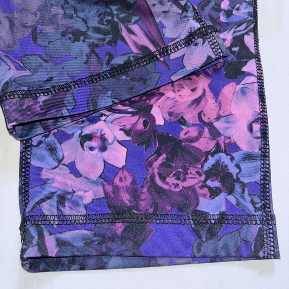 Danskin Now Pants Colorful Yoga Leggings Quick Dry Capri Floral Athletic Gym G - Picture 7 of 11